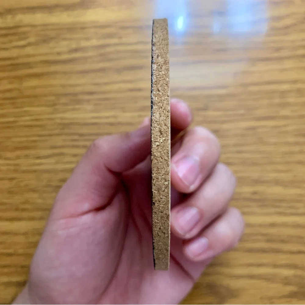 Arrowverse Black Flash Painted Cork Coaster